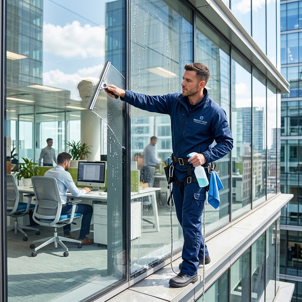 Professionelle Fensterreinigung